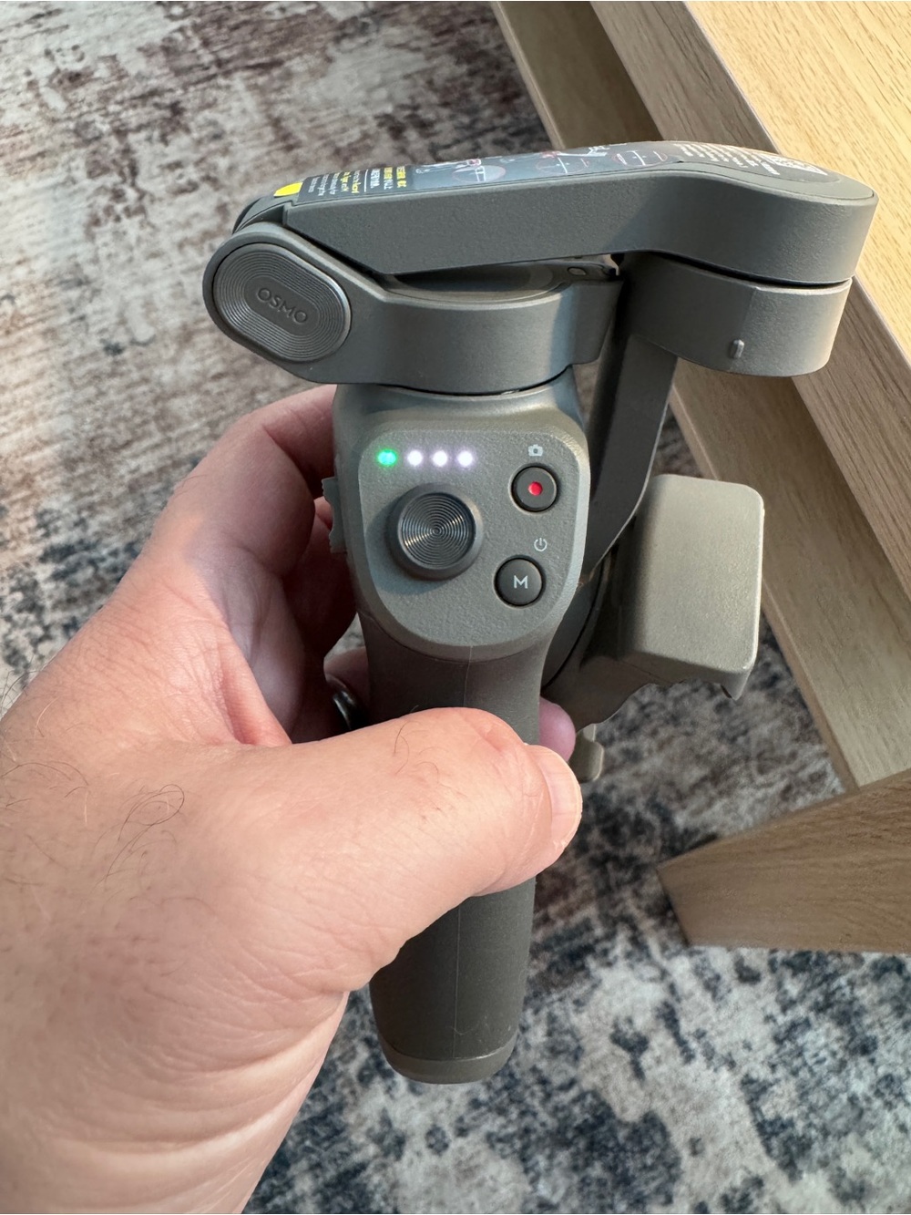 DJI Osmo Mobile 3 iPhone Gimbal Stabilizer - Dark Gray